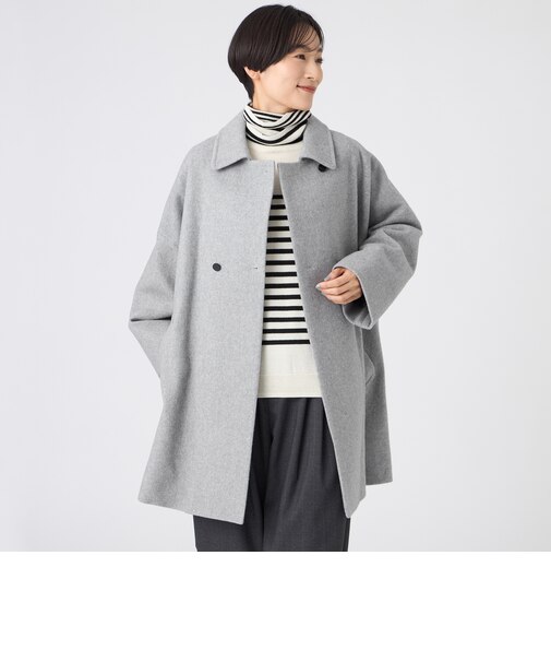 【SANYO Style EDITION掲載】ウールスーパービーバーステンカラーコート