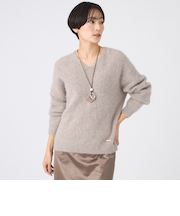 【SANYO Style EDITION掲載】フォックスウールファーニットプルオーバー