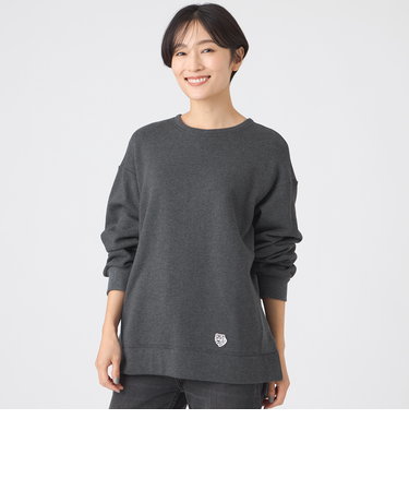 【カタログ掲載】【ウォッシャブル】タイガーパッチ裏起毛スウェット