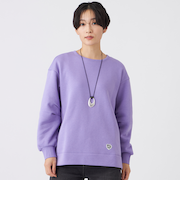 【カタログ掲載】【ウォッシャブル】タイガーパッチ裏起毛スウェット