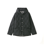 【カタログ掲載】【ウォッシャブル】フーデッドキルティングダウンジャケット