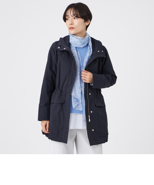 【花粉対策・はっ水・ウォッシャブル】ポランタフタミドルコート