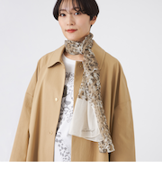 【ウォッシャブル】ニュアンスシルクストール