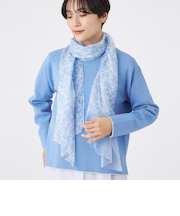 【ウォッシャブル】ニュアンスシルクストール