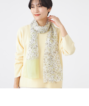 【ウォッシャブル】ニュアンスシルクストール