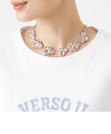 ビジューネックレス