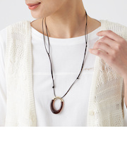 クリアワントップネックレス