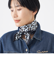 【ウォッシャブル】シルクサテンスカーフ