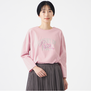 【カタログ掲載・ウォッシャブル】アニマルエンブロイダリーカットソー