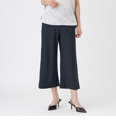 【定番人気・新色】【接触冷感・UVカット・ウォッシャブル】メリルハイテンションワイドパンツ