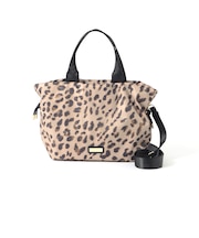 アニマルプリントショルダーバッグ