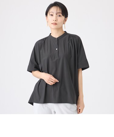 【接触冷感・マシンウォッシャブル】コンチェロプルオーバーブラウス