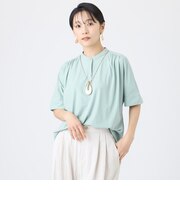 【接触冷感・マシンウォッシャブル】コンチェロプルオーバーブラウス