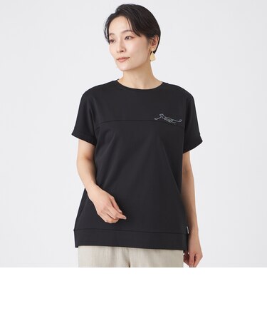 【接触冷感・抗菌防臭・ウォッシャブル】超冷感コットンホットフィットカットソー
