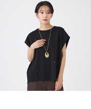 【EDITION掲載】【ウォッシャブル】フレンチスリーブドルマンカットソー