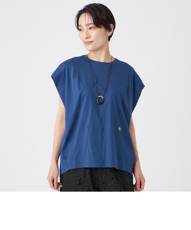 【EDITION掲載】【ウォッシャブル】フレンチスリーブドルマンカットソー