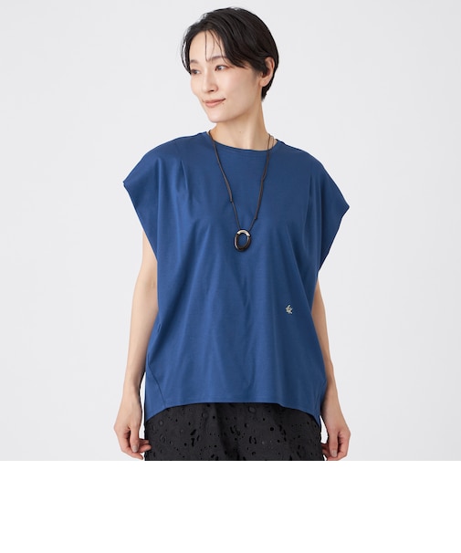 【EDITION掲載】【ウォッシャブル】フレンチスリーブドルマンカットソー