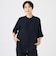 【吸水速乾・マシンウォッシャブル】バックサテンジョーゼットドルマンブラウス