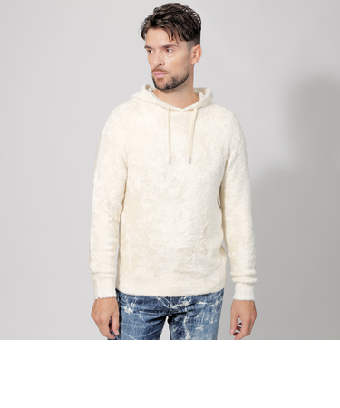 【PRIMA COLLECTION】シルクMIXニットパーカ