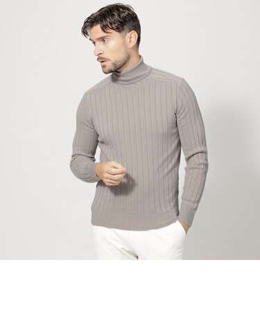 ホールガーメントタートルネックニット【2023年秋冬モデル】