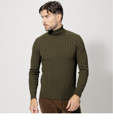 ホールガーメントタートルネックニット【2023年秋冬モデル】