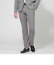 【PRIMA COLLECTION】【セットアップ】LANIFICIO ROMA千鳥プリントパンツ