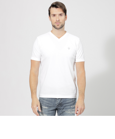 シャドーストライプジャージーカットソー