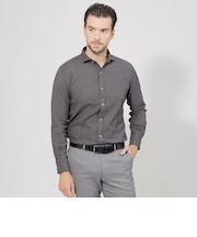 千鳥格子シャツ