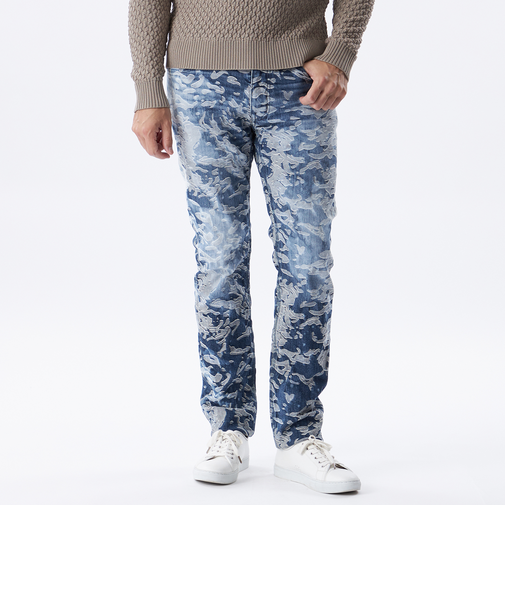 カモフラジャカードデニム