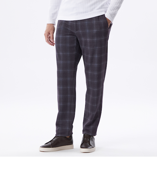 コーデュラナイロングレンチェックパンツ