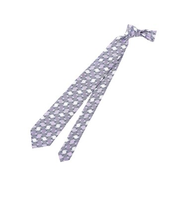 ドットパターンシルクタイ