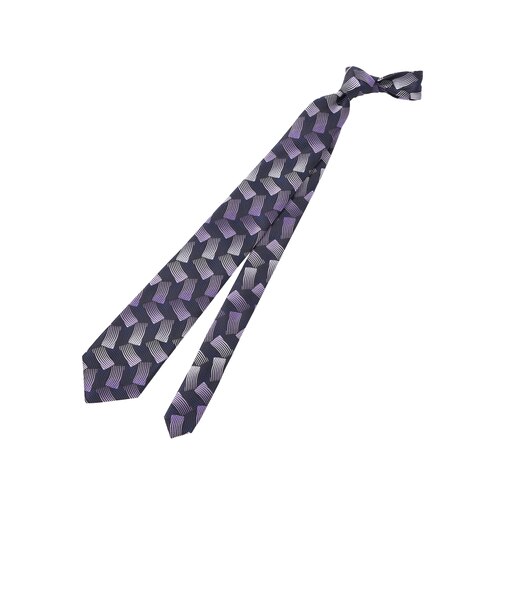 ジオメグラデーションシルクタイ