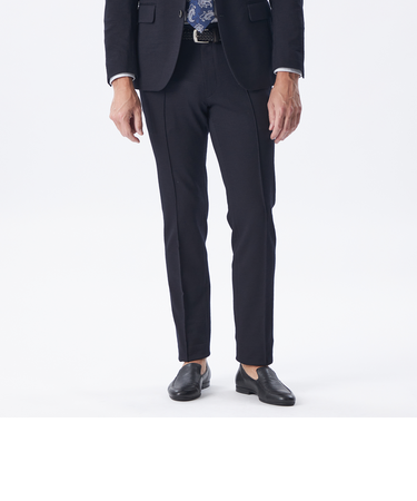 【セットアップ対応】ミックスリネンジャージーパンツ