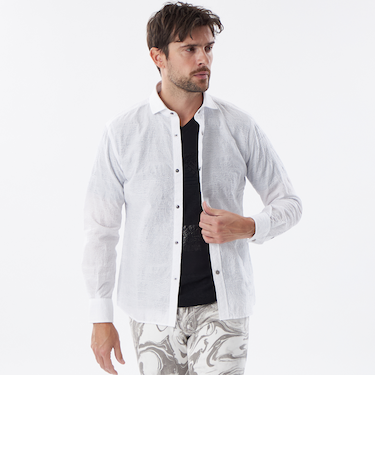 【PRIMA COLLECTION】CANGIOLIジャカードシャツ