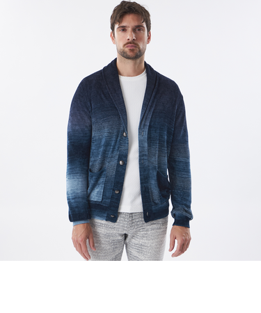 【PRIMA COLLECTION】グラデーションボーダーカーディガン