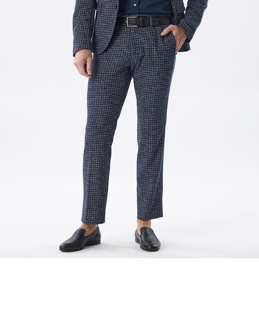 【PRIMA COLLECTION】コンフォートタブルチェックパンツ