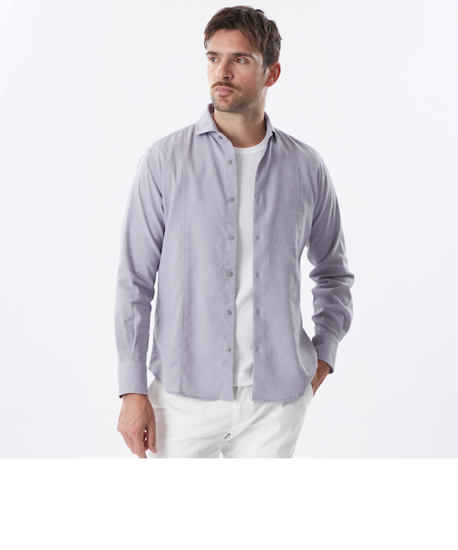 *Safari5月号掲載*リネンストレッチシャツ