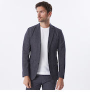 【セットアップ対応】クールドッツヘリンボーンジャケット