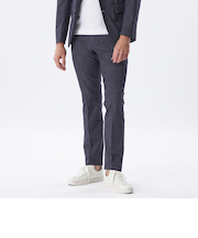 【セットアップ対応】クールドッツヘリンボーンパンツ