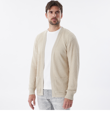 【Safari Lounge別注】和紙MIXカーディガン