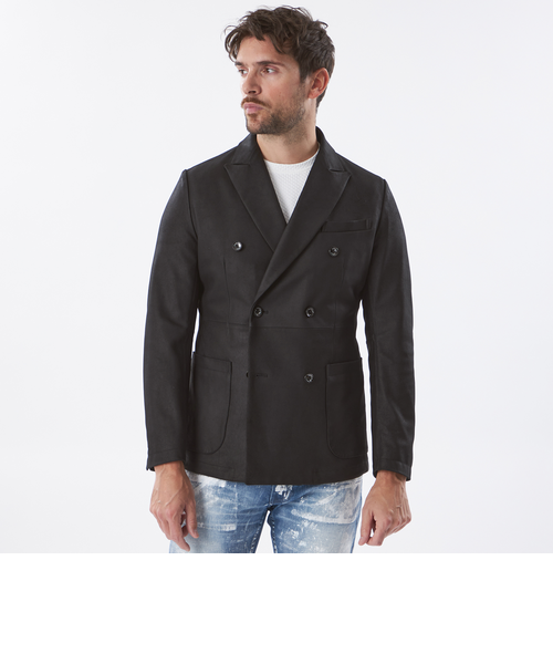 PRIMA COLLECTION】スエードレザーダブルJK｜エポカ ウォモの通販