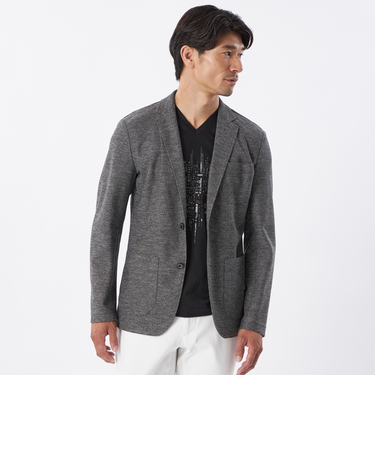 ＊Safari11月号掲載＊メランジツイルカットソージャケット