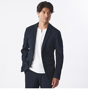 【セットアップ対応】ウェーブ千鳥ジャケット