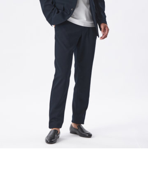 【セットアップ対応】ウエーブ千鳥パンツ