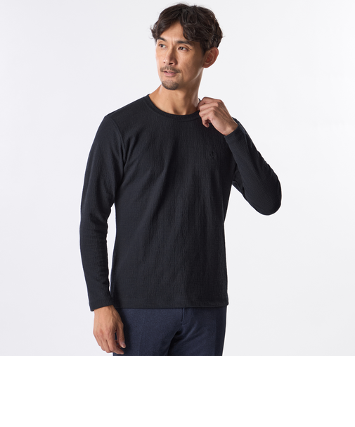 ＊Safari11月号掲載＊ラインブリスタージャカードカットソー