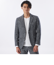 【PRIMA COLLECTION】【セットアップ対応】ミックスパターンジャケット