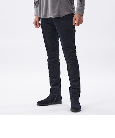 *Safari11月号掲載*【セットアップ対応】別珍ストレッチパンツ