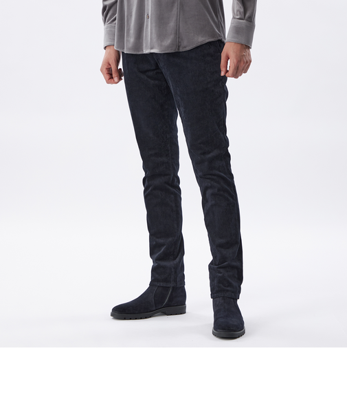 *Safari11月号掲載*【セットアップ対応】別珍ストレッチパンツ