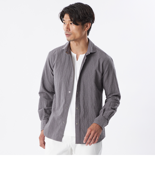 エポカウォモ　メンズシャツ カモフラジャカードカットソー（M1P01545＿＿） | EPOCA