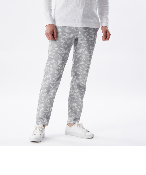 【PRIMA COLLECTION】【セットアップ対応】にじみカモフラプリントパンツ